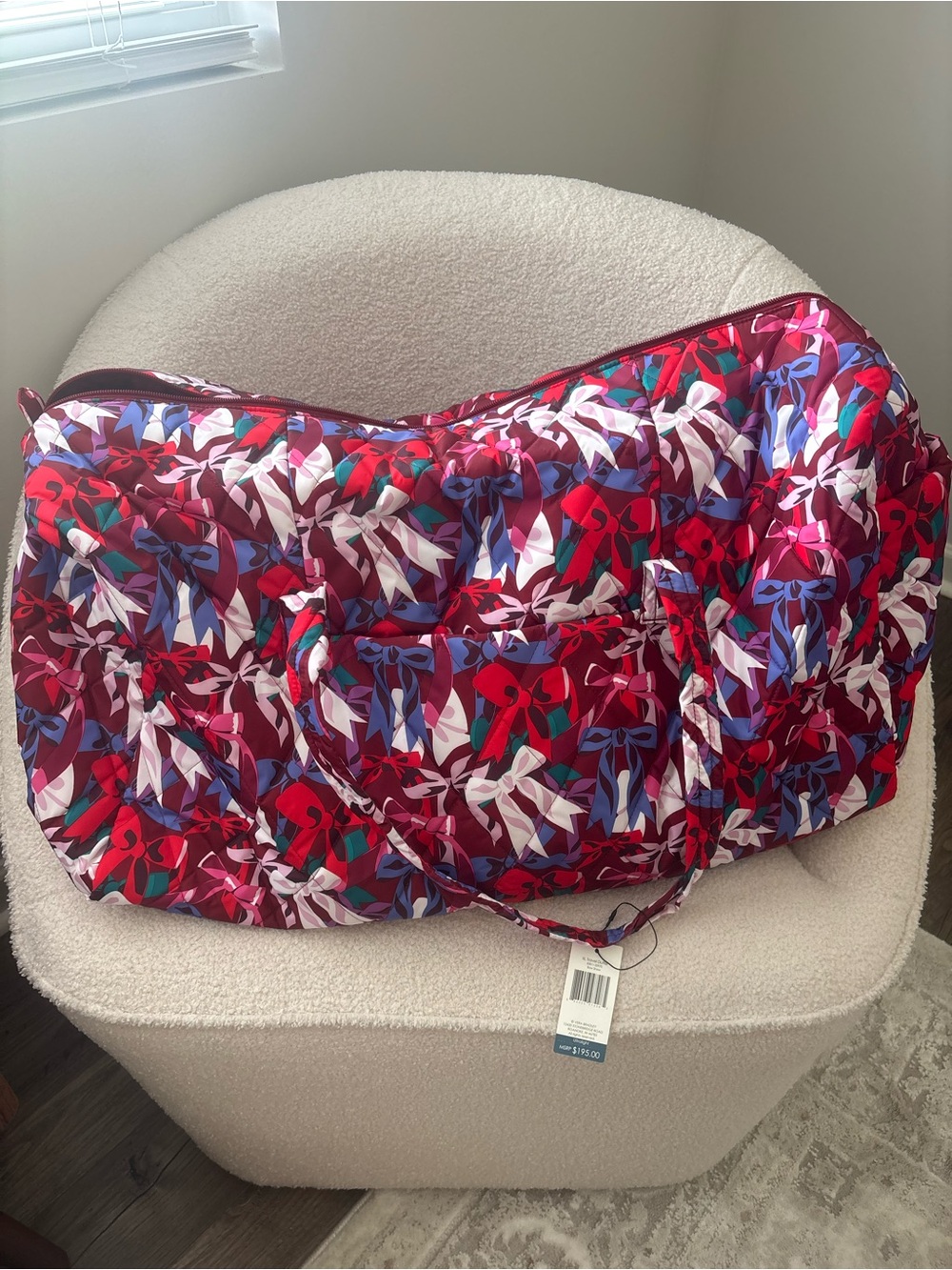 NWT Vera Bradley XL Travel Duffel